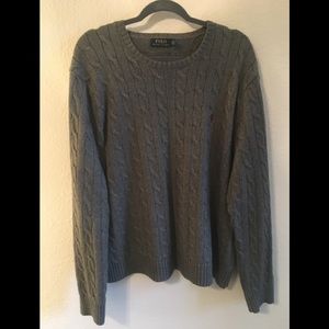 Polo Ralph Lauren Cable Knit Cotton Sweater sz XXL